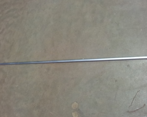 Regulator stiff rod for finish hdg